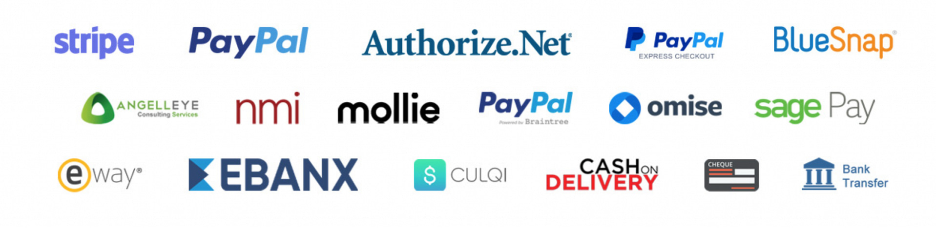 WooCurve Payment Gateways